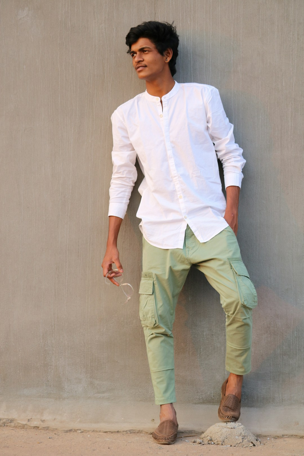 White Khadi Shirt