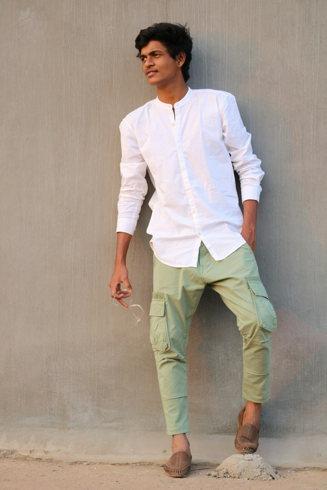 White Khadi Shirt