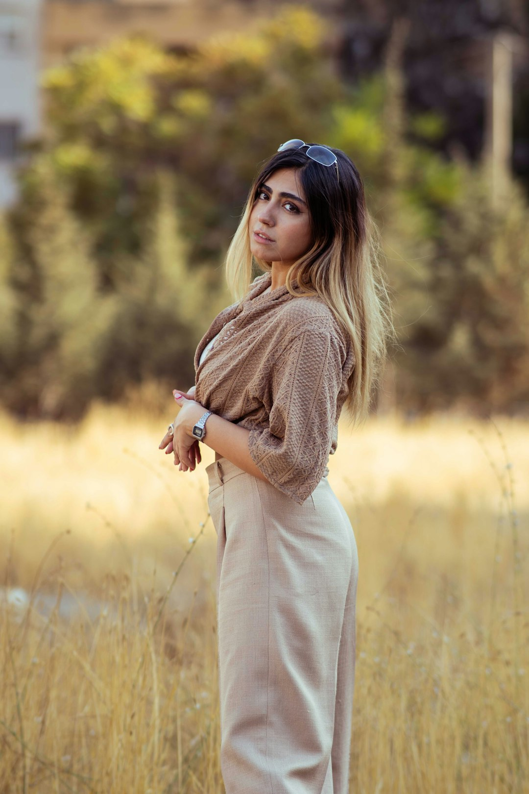 Wide Leg Trousers